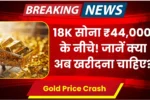 Gold Price Crash