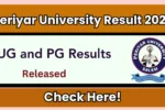 Periyar University Result 2025